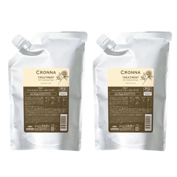 クロナ トリートメント フォーカラードヘア 1000g 2個セット ヘアカラー つや まとまり