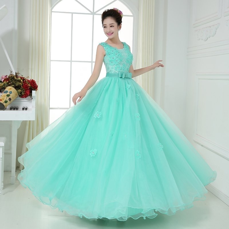 パーティードレス イブニングドレス 二次会 花嫁 ドレス ノースリーブ 発表会 ロングドレス 演奏会