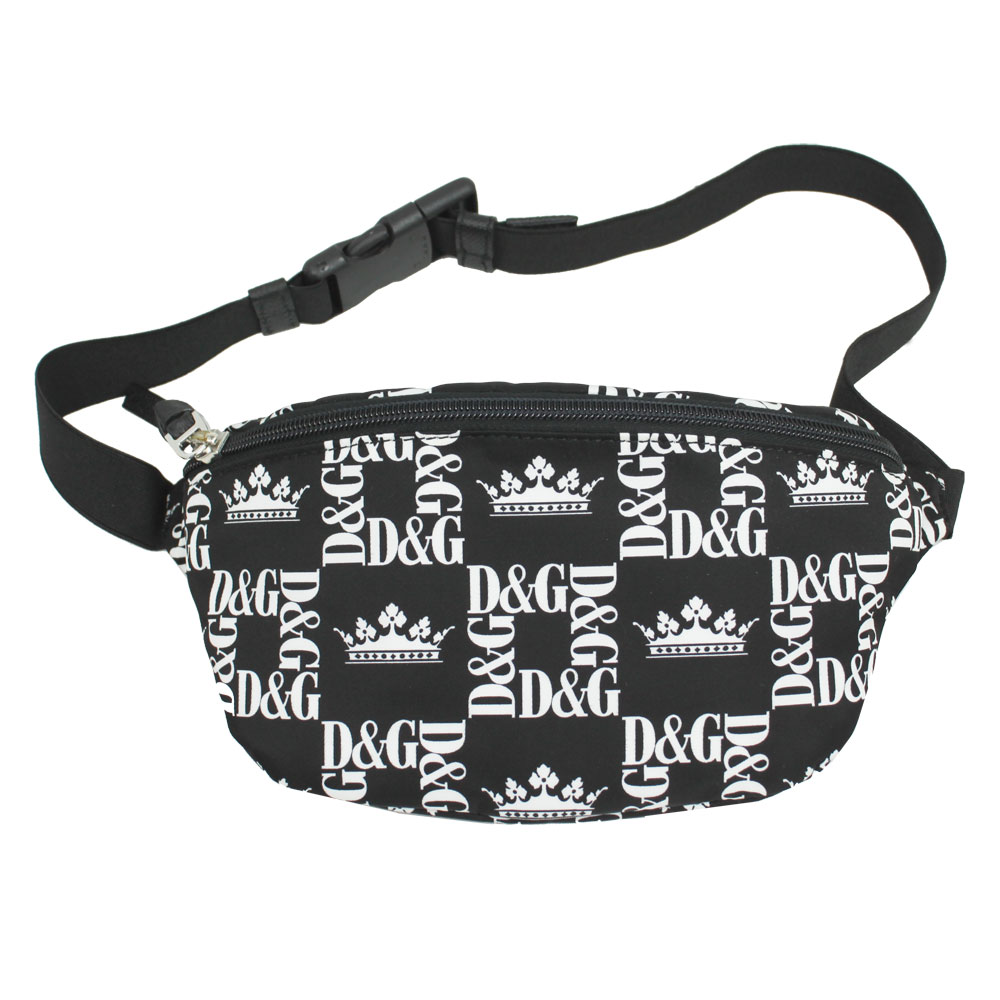 ウエストバッグ レディース キッズ ミニマムサイズ ロゴ クラウンプリント ナイロン EM0072 B9F36 HNY47