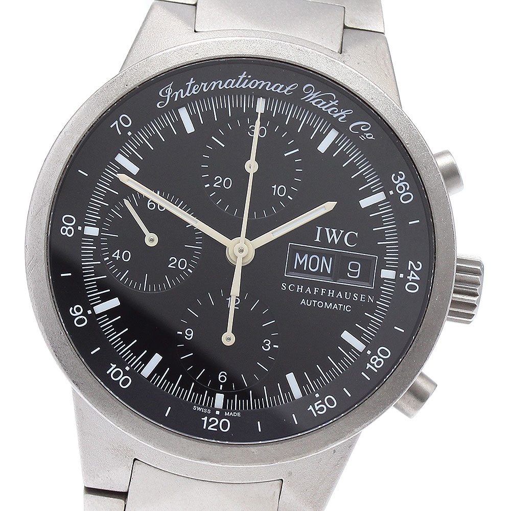 IWC IWC SCHAFFHAUSEN IW370703 GST クロノグラフ 自動巻き メンズ _892083【中古】