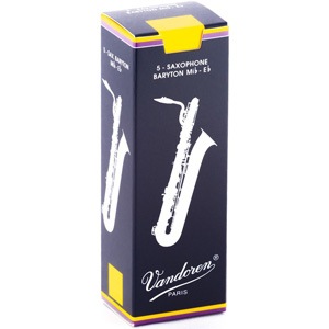 バンドーレン SR2435 バリトンサクソフォンリード(トラディショナル・3-1/2）5枚入り SR2435BS35