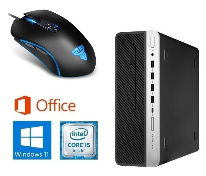 【サポート付き】 HP ProDesk 600 G5 Windows11 SSD:512GB メモリー:16GB Office 2019 & 最新版 ゲーミングマウス X9 USB有線