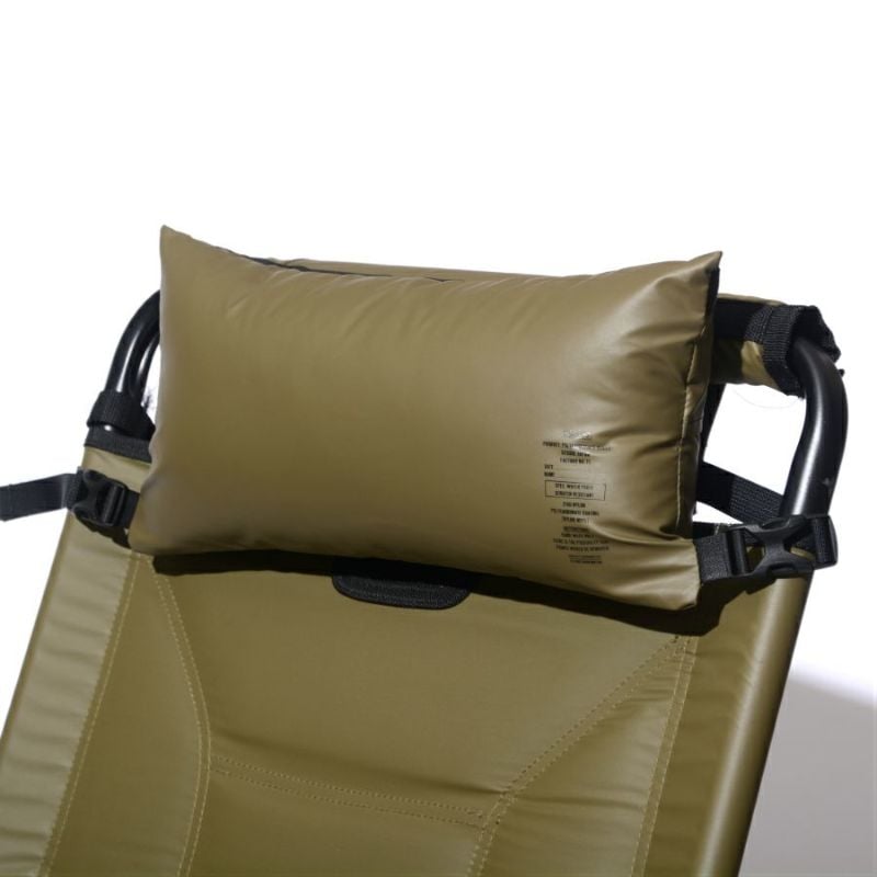 AS2OV　アッソブ　MULTI CUSION　アウトドアクッション　KHAKI　マルチクッション　カーキ　キャンプ　チェア　ヘッドレスト　フットレスト　枕　コット