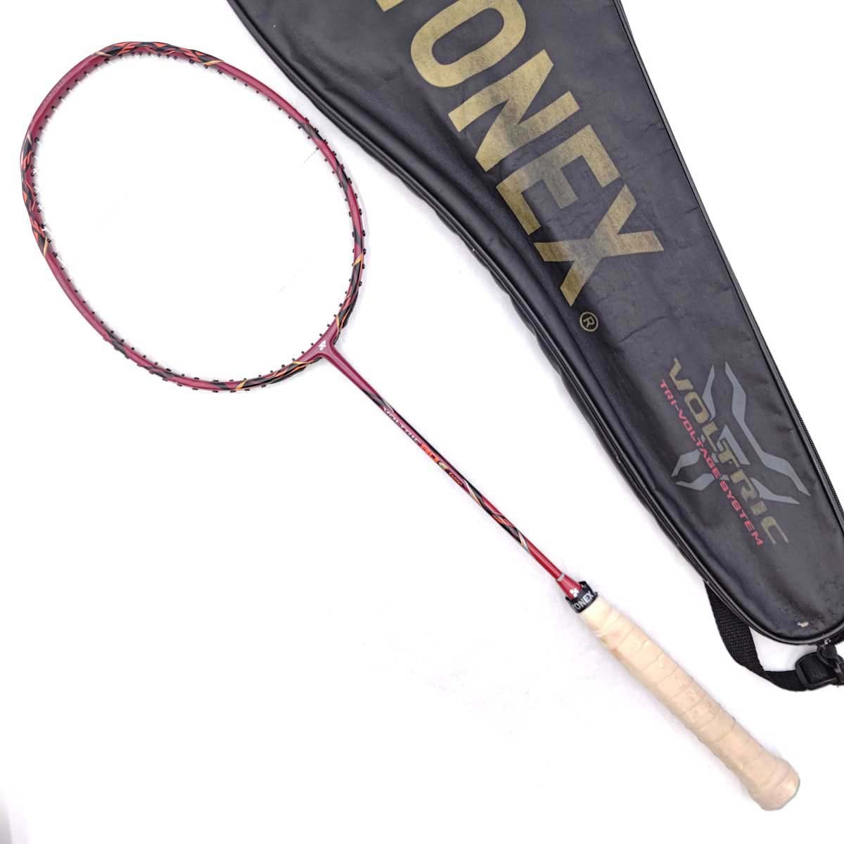 【中古】ヨネックス ボルトリック80 E-チューン バドミントンラケット VOLTRIC 80 E-tune 4UG5 YONEX