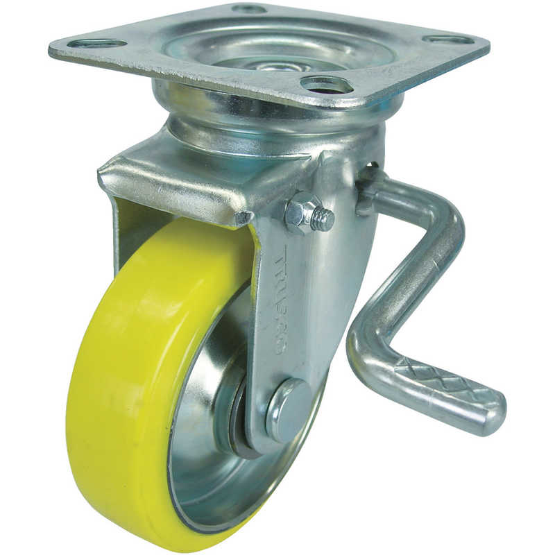 トラスコ中山　帯電防止ウレタンキャスター 自在ダブルストッパー付 Φ150　TYUEJB150A