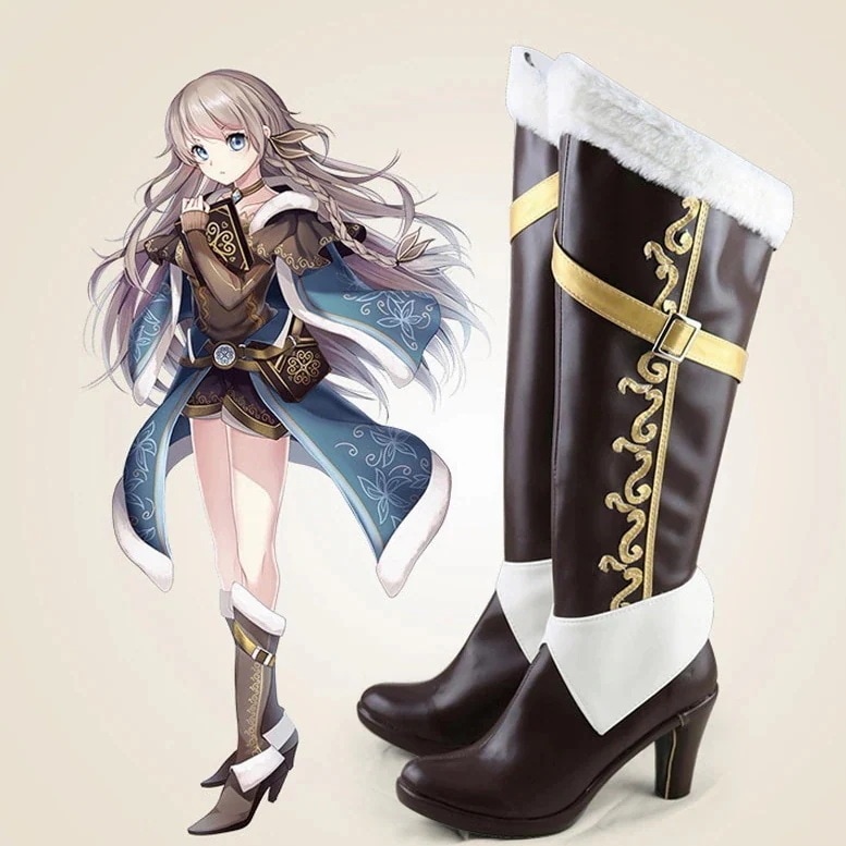 オルタンシアサーガコスプレ靴ブーツ