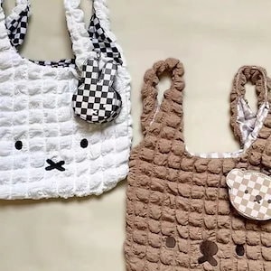 1つ買うと10個無料 ミッフィー人気な通勤大容量トートバッグキャンパストートバッグ ミッフィー 韓国 ショルダーバッグ 大容量 レディース メンズ バッグ 軽量