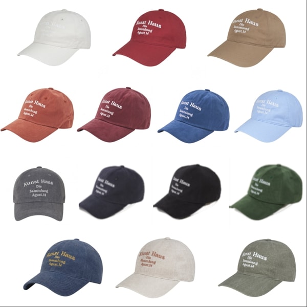 Kunst house Pigment Washed Cotton Ball Cap