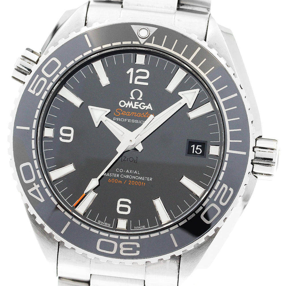 オメガ OMEGA 215.30.44.21.01.001 シーマスター プラネットオーシャン600M マスタークロノメーター 自動巻き メンズ _890079【中古】