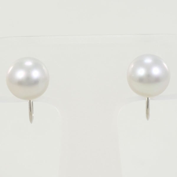 K14 14金 WG ホワイトゴールド イヤリング パール(真珠) ジュエリー 中古