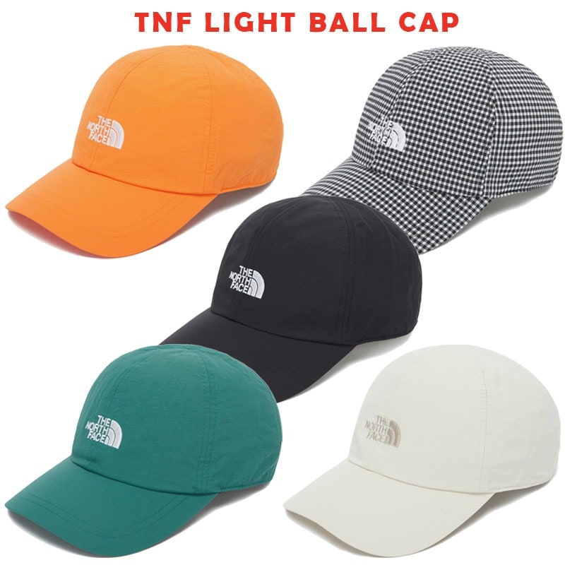 韓国正規品保証 関税負担なし NE3CQ02A TNF LIGHT BALL CAPデイリー 基本 着装 男子 女子 人気 韓国 ファッション 男女共用 アウトドア