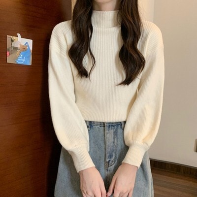 トップス デート カットソー ニットソー セーター 袖あり 長袖 かわいい 大人可愛い きれいめ シンプル カジュアル 大人 上品 おしゃれ お洒落 主役級 存在感 春 秋 冬 10代 20代 30代 5,621円