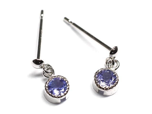 K10WG タンザナイトドロップピアス