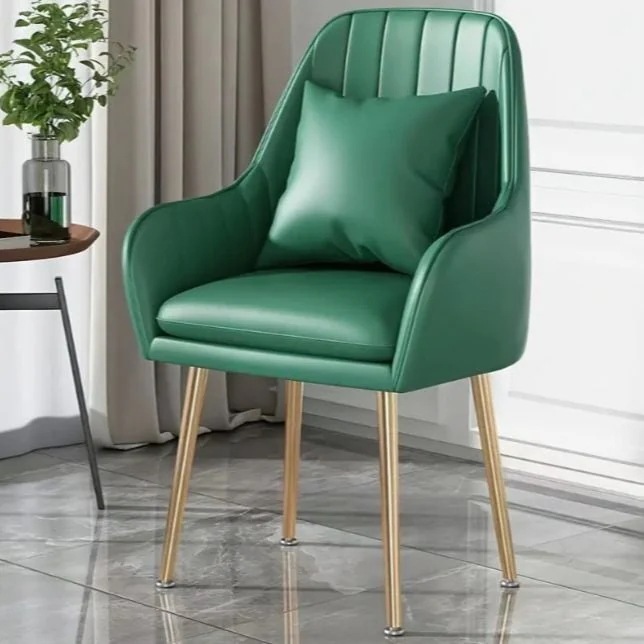 椅子 チェア おしゃれ 上品 リビング ダイニング シンプル グリーン ホワイト ピンク クッション アームレスト 背もたれ 疲れない モダン 一人掛け 北欧風