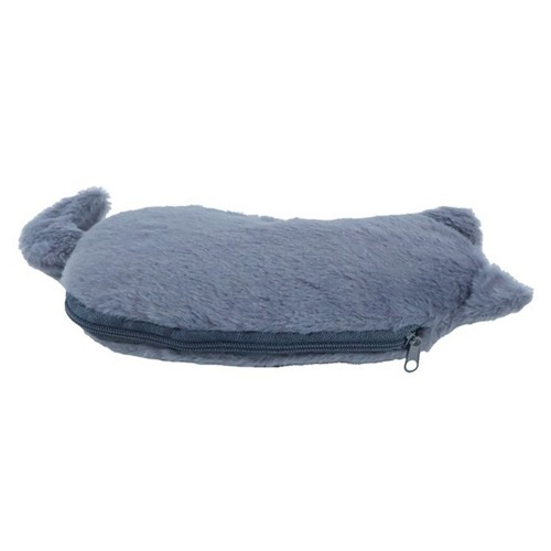 ぬいぐるみ猫手書きグレー1つの学校事務所かなりかわいい手書きツール