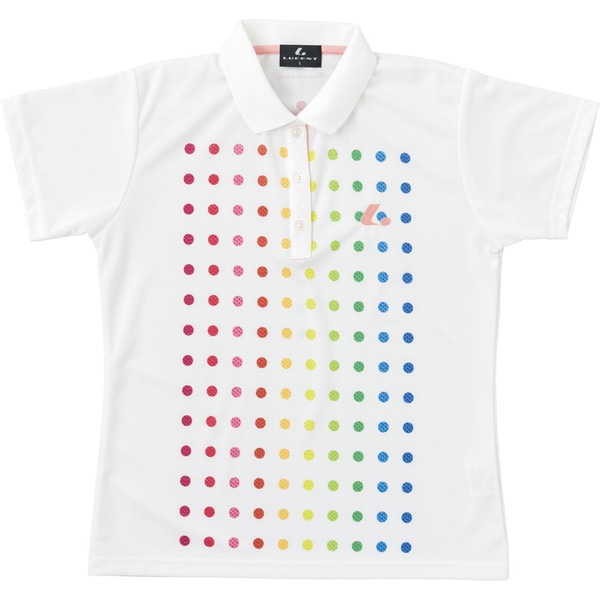 LUCENT ルーセント レディース ゲームシャツ ホワイト テニス XLP4870 レディース 半袖