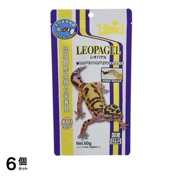 キョーリン Hikari(ヒカリ) レオパゲル 60g 6個セット 5,615円