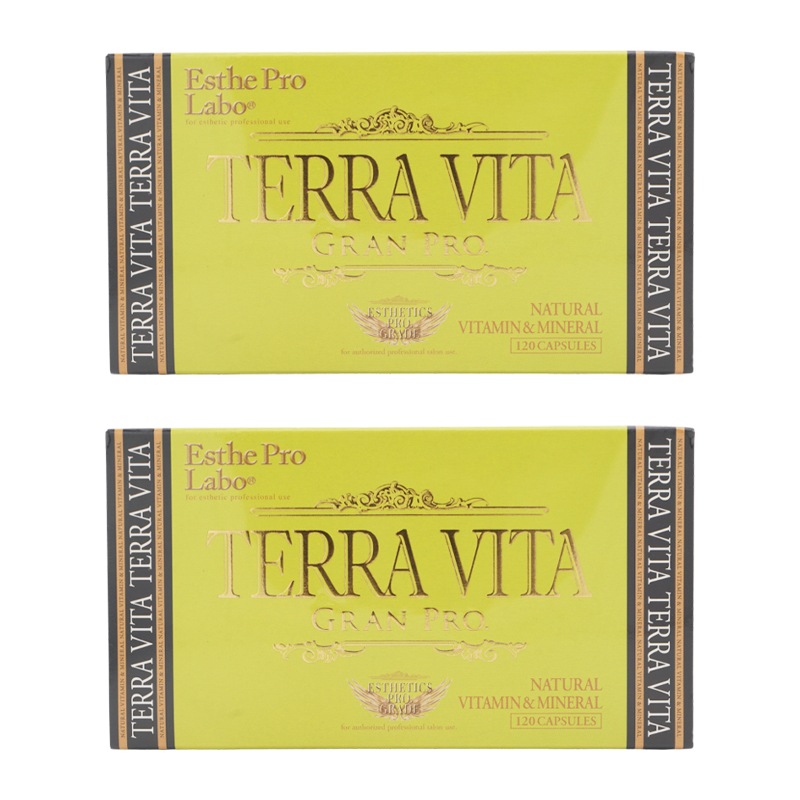 [2個セット]テラヴィータ グランプロ 120粒入り マルチビタミン ミネラルサプリメント [ギフトラッピング対応]