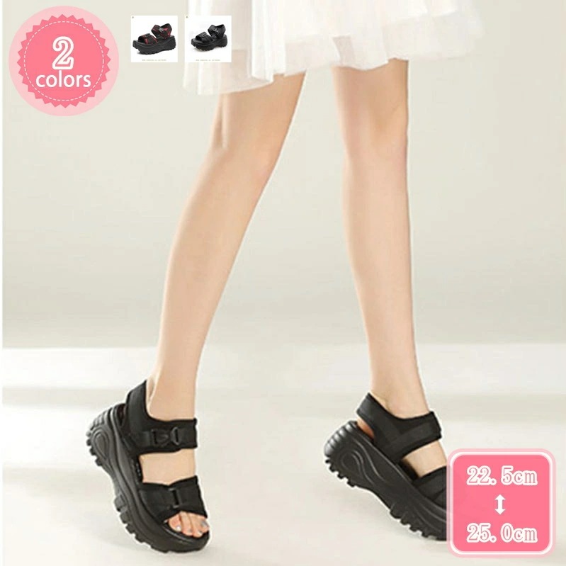777円OFFクーポン サンダル スポーツサンダル レディース 厚底 ベルト 美脚 ヒール 大きいサイズ 小さいサイズ 歩きやすい コンフォートサンダル 疲れない アウトドア おしゃれ フラットシュー