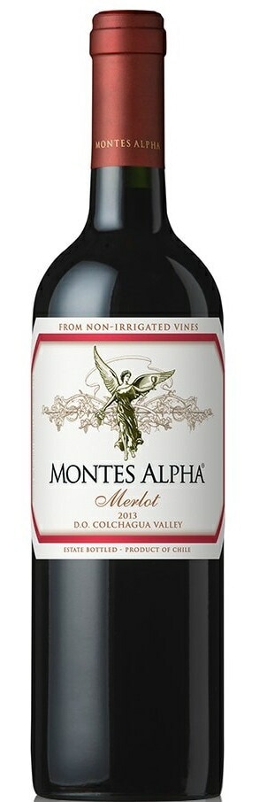 【送料無料】モンテス アルファ メルロ 750ml12本［赤/フルボディ/チリ］【北海道東北四国九州沖縄県は別途送料がかかります】
