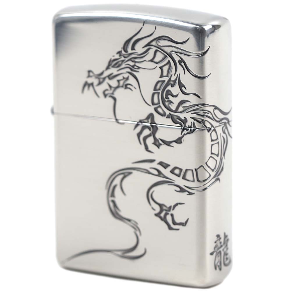 ZIPPO ジッポー ジッポライター シルバードラゴン 龍 2SI-DR2