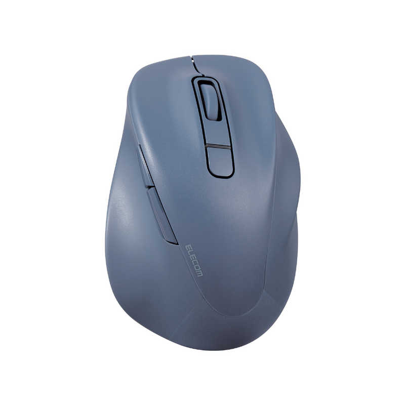 エレコム　ELECOM　Bluetooth マウス 無線 静音 抗菌 5ボタン Lサイズ Windows Mac iPad 等対応 医師監修 EX-G ブルー　M-XGL30BBSKCBU 5,111円