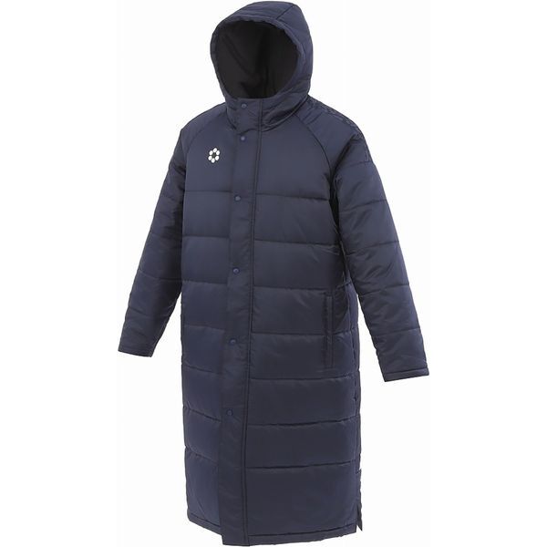 スフィーダ フットサルウエア SA-24854 NVY BP パデッドロングコート LINE XL ネイビー