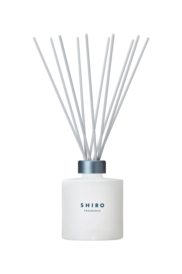 SHIRO ホワイトリリー フレグランスディフューザー(容器 リキッド スティック 3点セット) 180mL 2ヶ月目安 ルームフレグランス