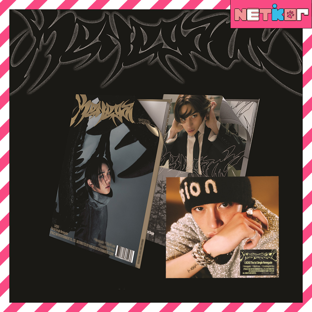 (3種セット) (Photobook+DIGI) 【LUCAS】 1st Single Album 【Renegade】 韓国チャート反映 5,990円