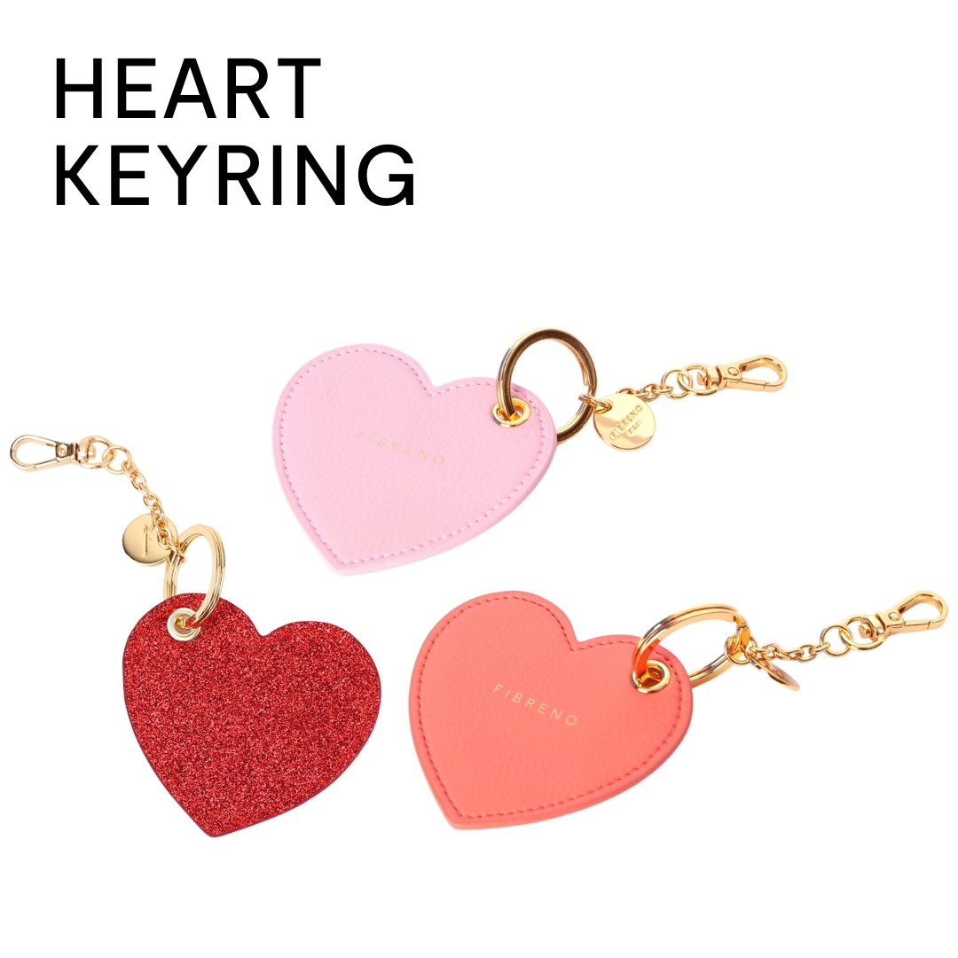 HEART KEYRING / ハート型のキーリング