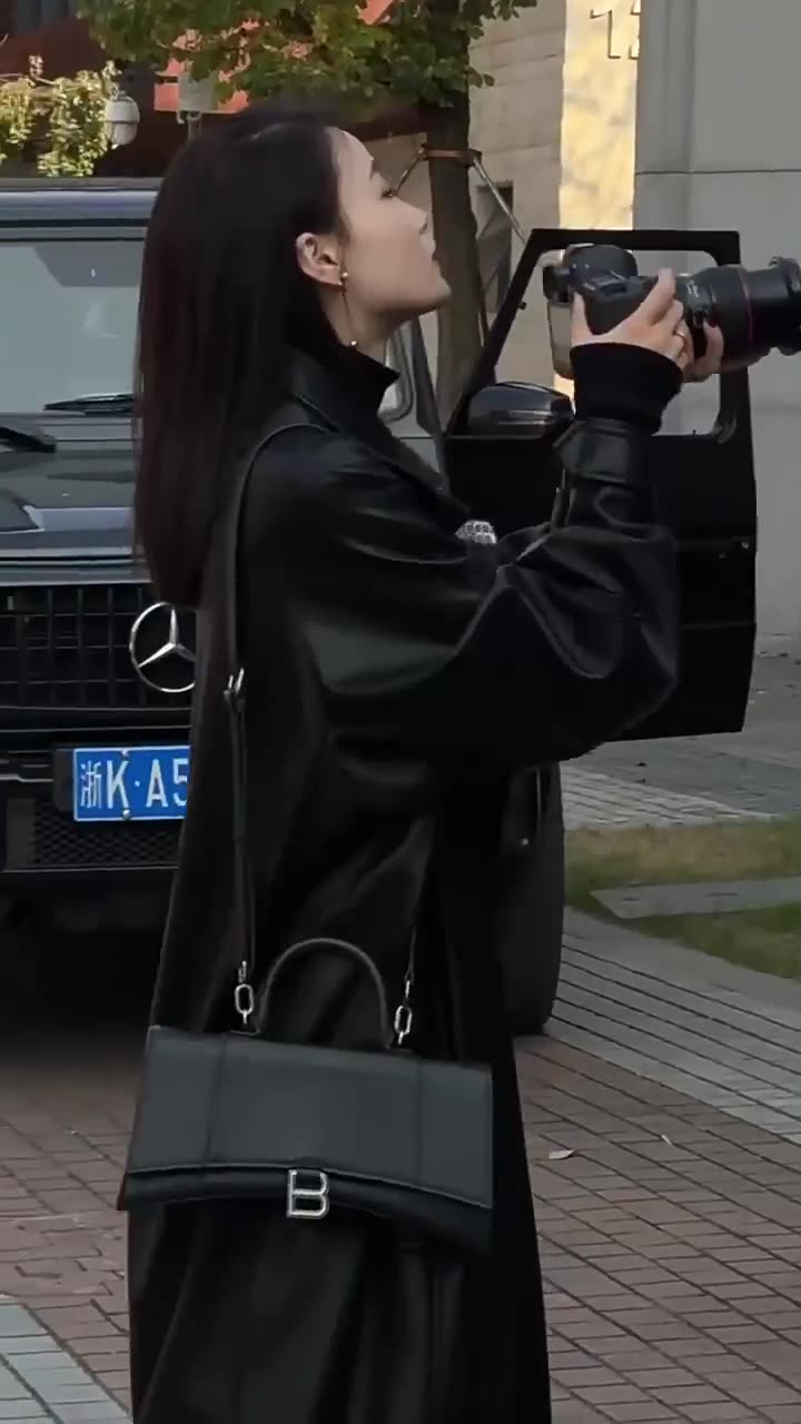 レザージャケット ロングジャケット 秋 新作 ソフトレザー バイカージャケット