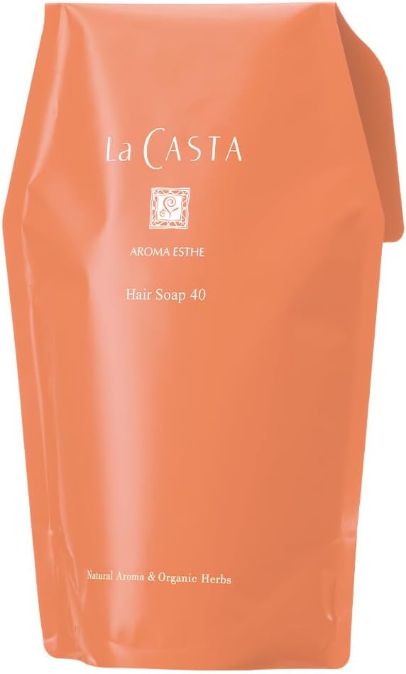 La CASTA ラ・カスタ ラ・カスタ アロマエステ ヘアソープ 40 シャンプー ふんわりエアリーなツヤ髪へ 600ml