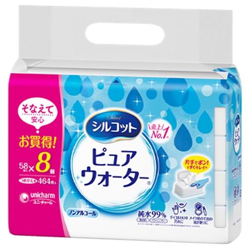 �V���R�b�g �E�F�b�g�e�B�b�V�� �s���A�E�H�[�^�[ �߂����p 58��×8�p�b�N