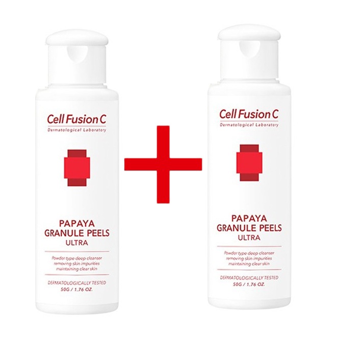 パパイヤ グラニューピルス ウルトラクレンジングパウダー, 50g, 2個
