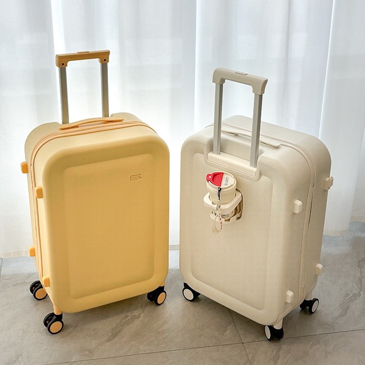 高価値2025新しいスーツケース女性用トロリースーツケース男性用学生パスワードボックス20インチ小型搭乗防爆