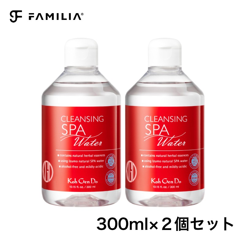 江原道 クレンジングウォーター 300ml ２個セット 弱酸性 W洗顔 メイク落とし マツエク 敏感肌 こうげんどう コウゲンドウ Koh Gen Do