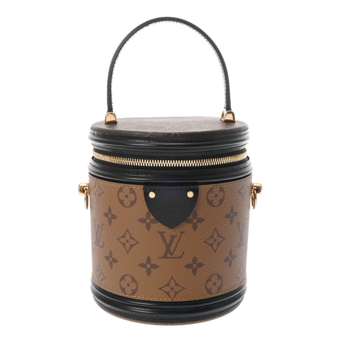 モノグラムリバース カンヌ ブラウン M43986 レディース モノグラムリバースキャンバス 2WAYバッグ ABランク 中古 銀蔵