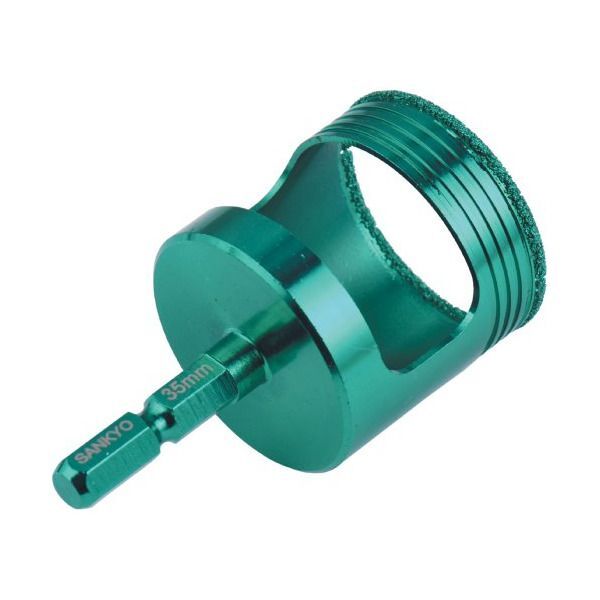 三京ダイヤモンド工業 VBH-350 VBダイヤドリル 六角軸 35 メーカー直送