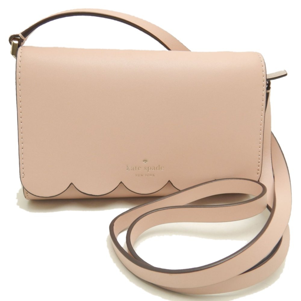 マグノリアストリート フリル WLRU5298 ショルダーバッグ スムースレザー ピンク/252968【中古】