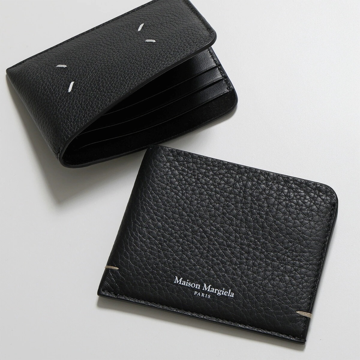 MAISON MARGIELA メゾンマルジェラ カードケース SA2UI0010 P7268 メンズ レディース ミニ財布 レザー 定期入れ パスケース H8419 SA2UI0010P7268H8