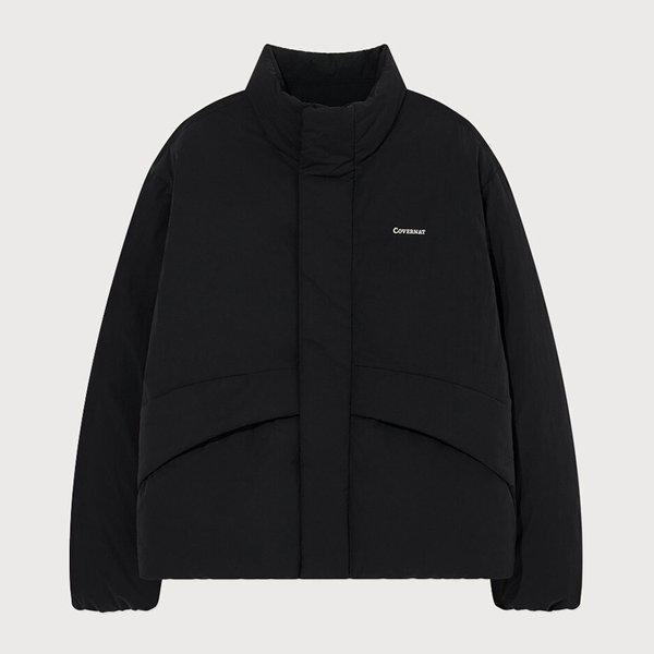 ノンキルティングショートパファブラックCO2504DP12BK