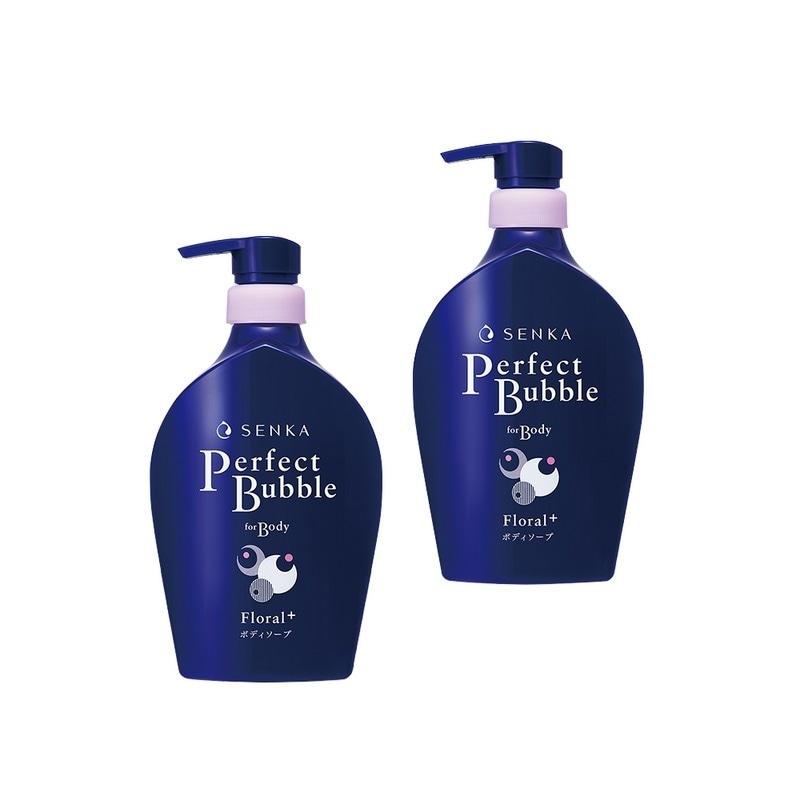 NEWセンカパーフェクトバブルフォーボディフローラルプラス500ml 2個