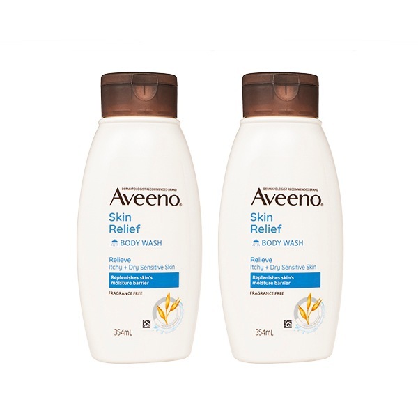 アビーノ スキンリリーフボディウォッシュ 354ml 2本 Aveeno Skin Relief Body Wash 敏感肌 自然派 石鹸成分不使用 海外発送 ヤマト国際便発送