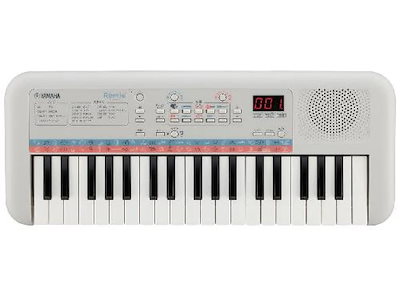 他サイト： ヤマハ 電子キーボード 37ミニ鍵盤 PSS-E30 Remie(レミィ) ホワイト クイズモードの商品画像