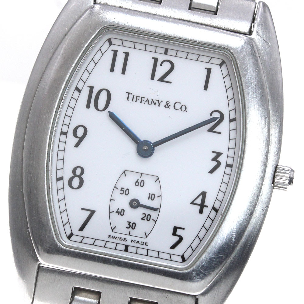 訳あり ティファニー TIFFANY&Co. クラシック スモールセコンド クォーツ メンズ _861903【中古】