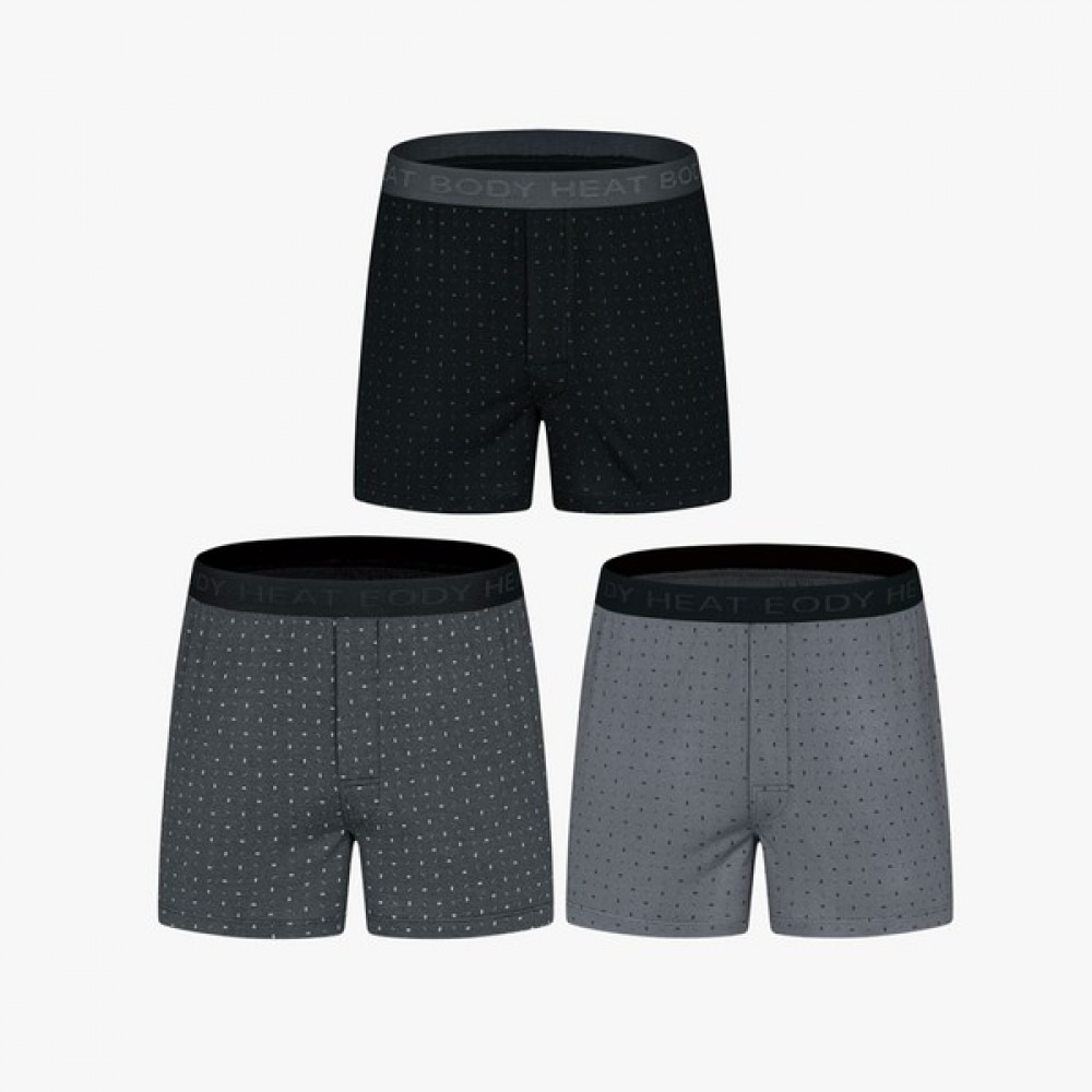 (BYC) ボディヒート-ニューベーシックボディパンティー (3パック) DBF0006