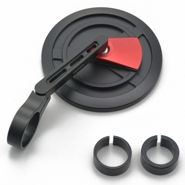 D15604 バーエンドミラー EP-1 ブラストブラック/レッド