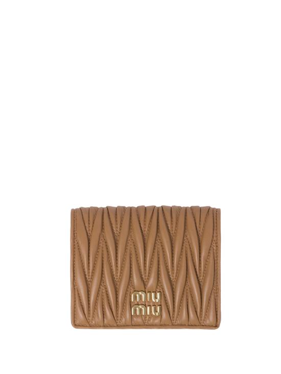 MIU MIU Women Wallet 5MV204 AFPP F098L CARAMEL