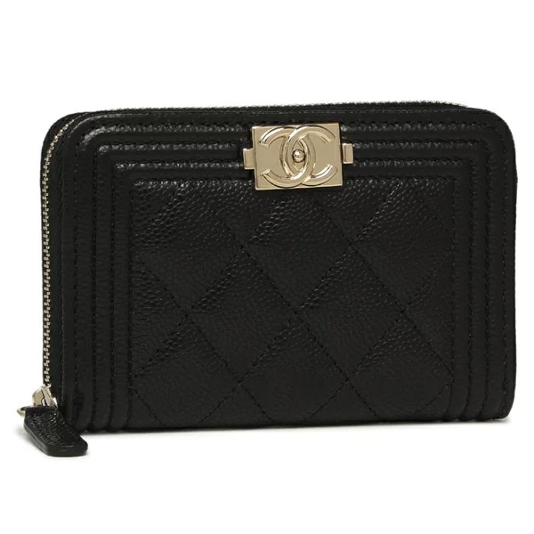 小銭入れ コインケース カードケース マトラッセ ココマーク CCマーク ブラック レディース AP4018 B06643 94305