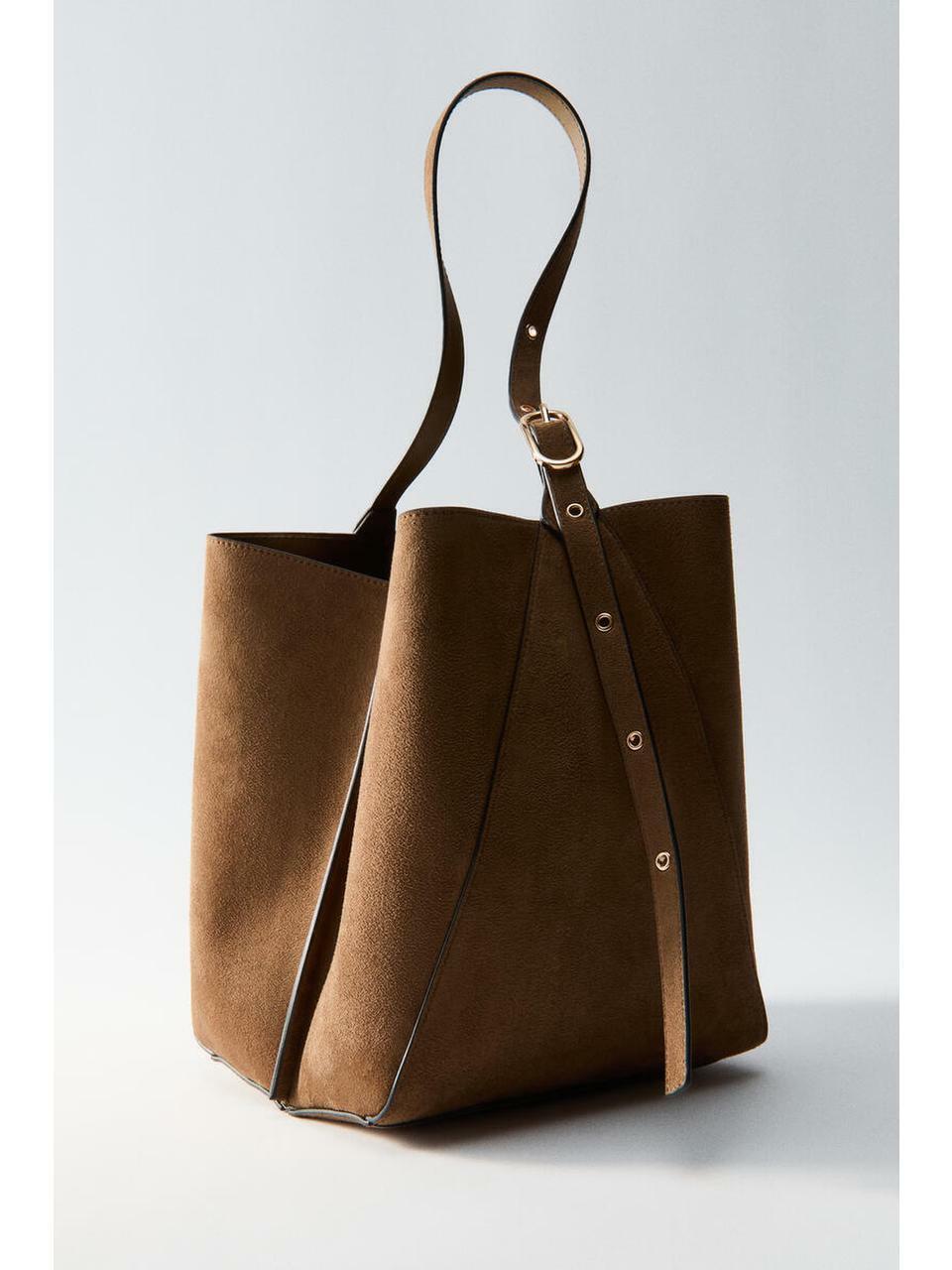 H&M ショルダーバッグブラウン 1342291003